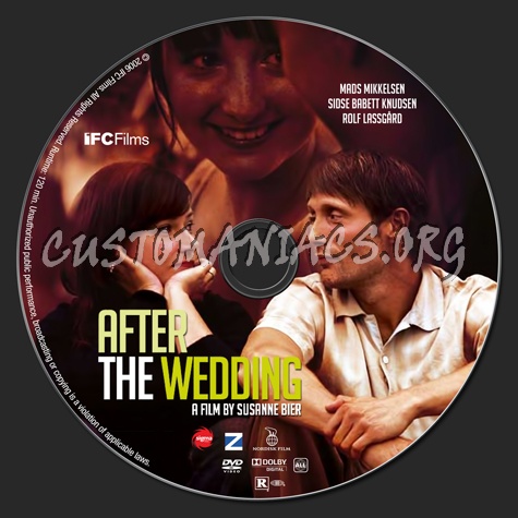 After the Wedding dvd label