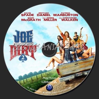 Joe Dirt 2 : Beautiful Loser (2015) blu-ray label