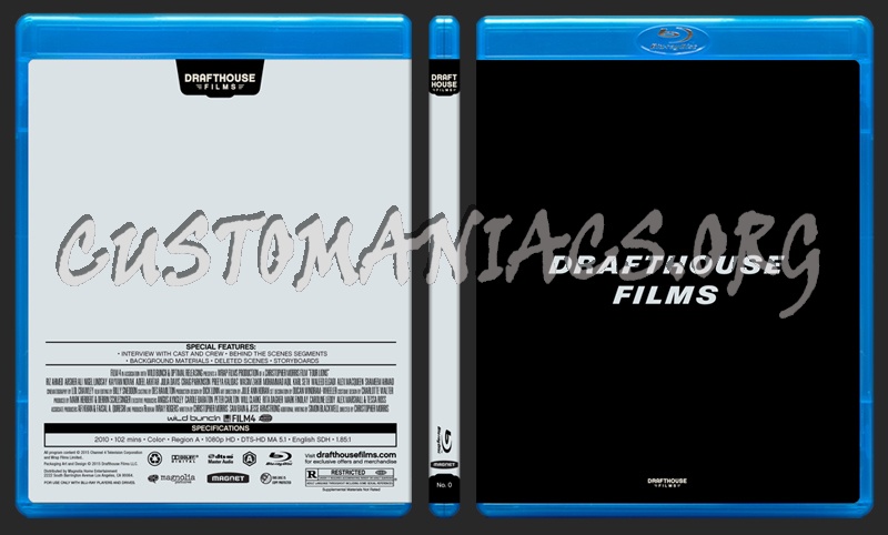 Drafthouse Films Blu-ray Template dvd label