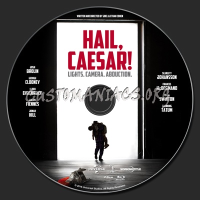 Hail, Caesar! blu-ray label