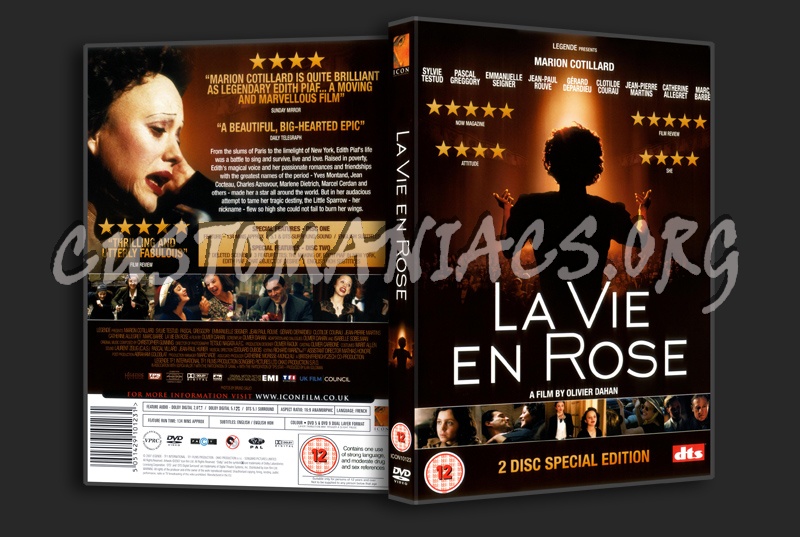 La Vie en Rose dvd cover