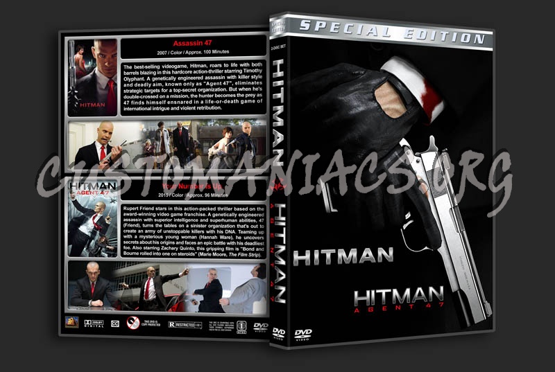 Hitman Double Feature dvd cover