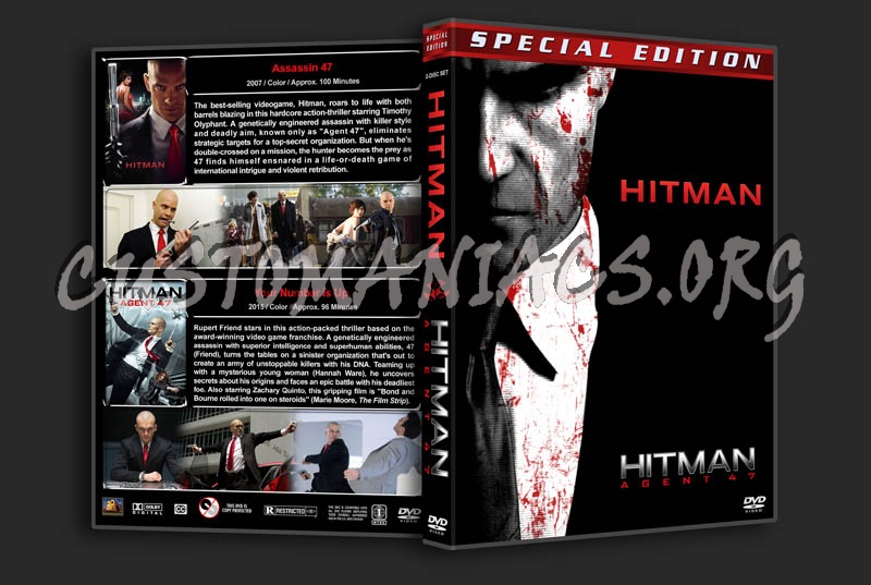 Hitman Double Feature dvd cover