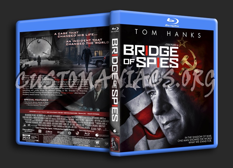 Bridge Of Spies dvd cover