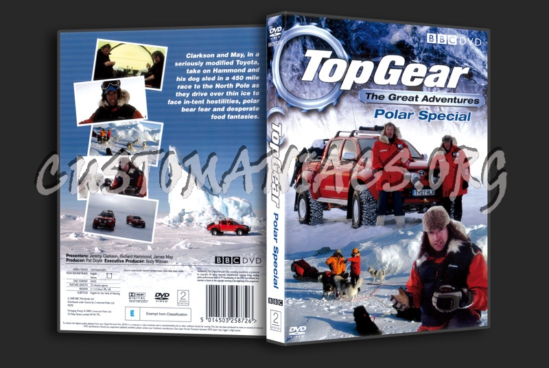Top Gear Polar Special dvd cover