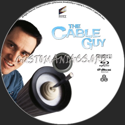 The Cable Guy blu-ray label