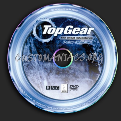 Top Gear Polar Special dvd label