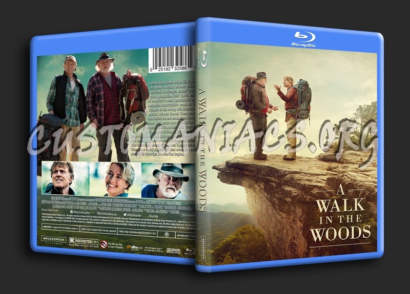 A Walk In The Woods blu-ray cover
