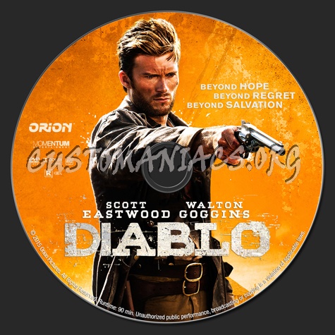 Diablo dvd label