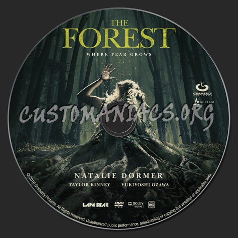 The Forest dvd label