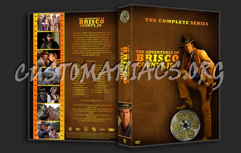 The Adventures of Brisco County Jr. dvd cover