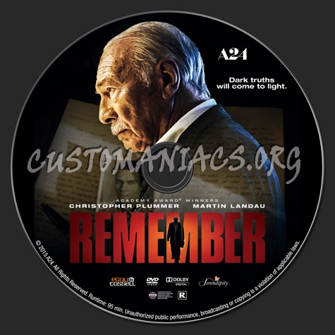 Remember dvd label