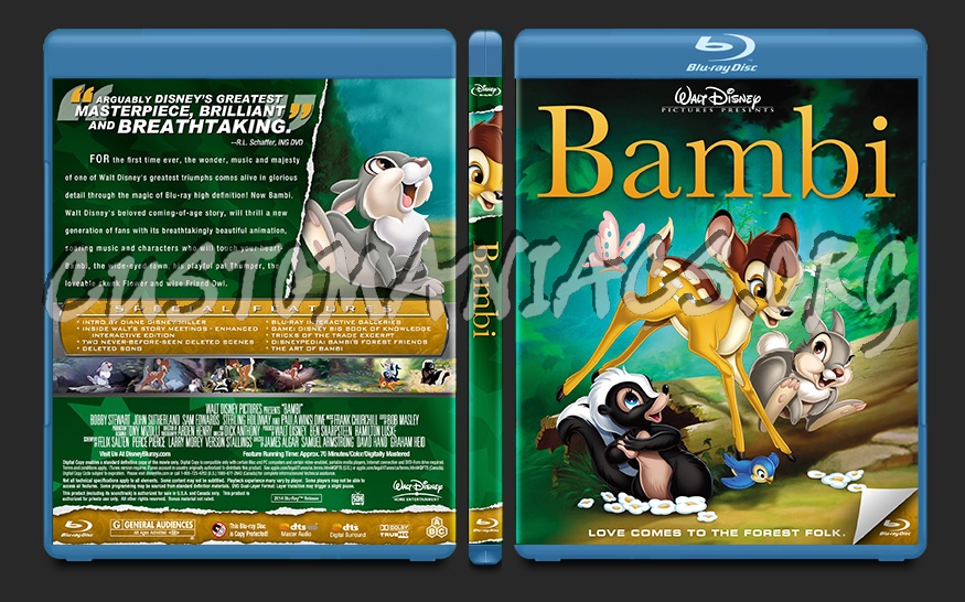 Bambi blu-ray cover