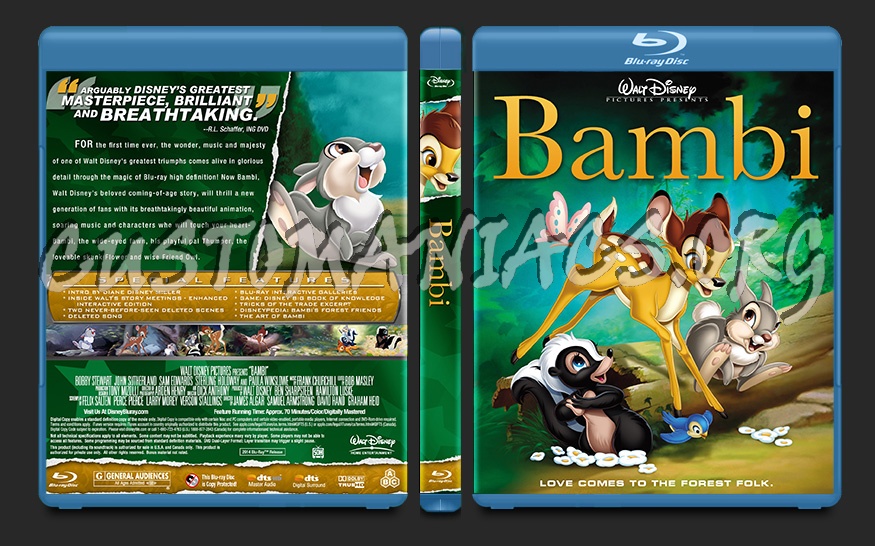 Bambi blu-ray cover