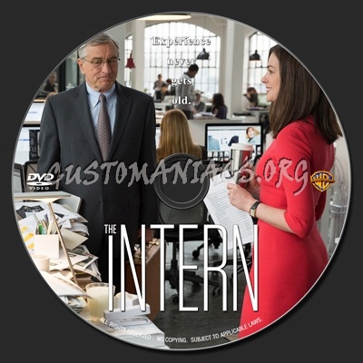 The Intern (2015) dvd label