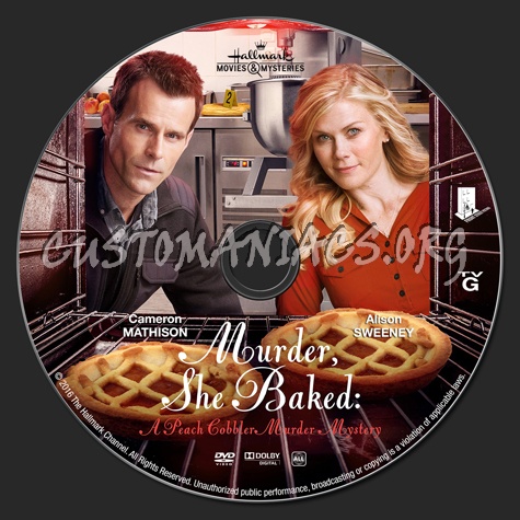 Murder, She Baked: A Peach Cobbler Murder Mystery dvd label