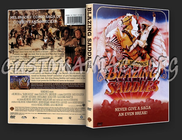 Blazing Saddles dvd cover