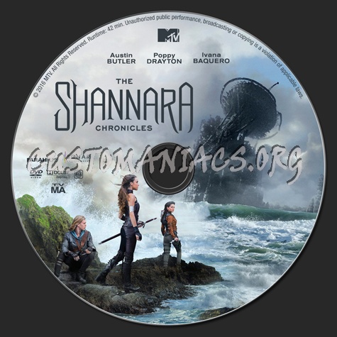 The Shannara Chronicles - Season 1 dvd label