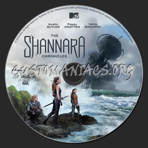 The Shannara Chronicles - Season 1 blu-ray label