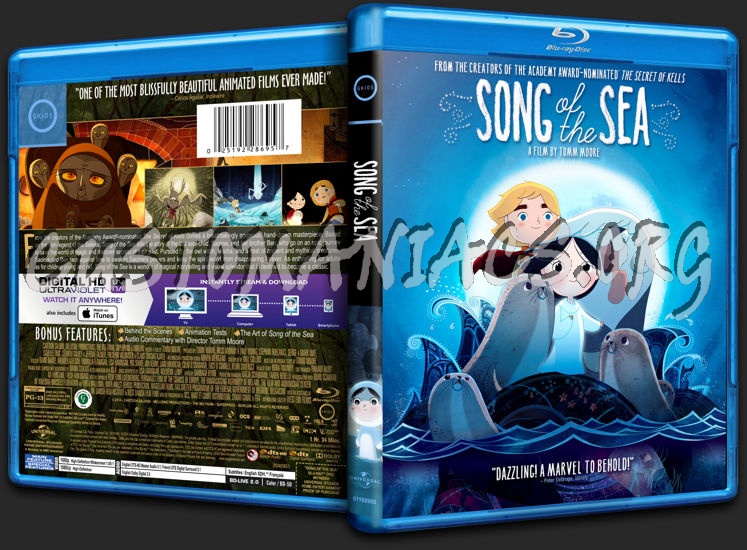 Song of the Sea blu-ray cover
