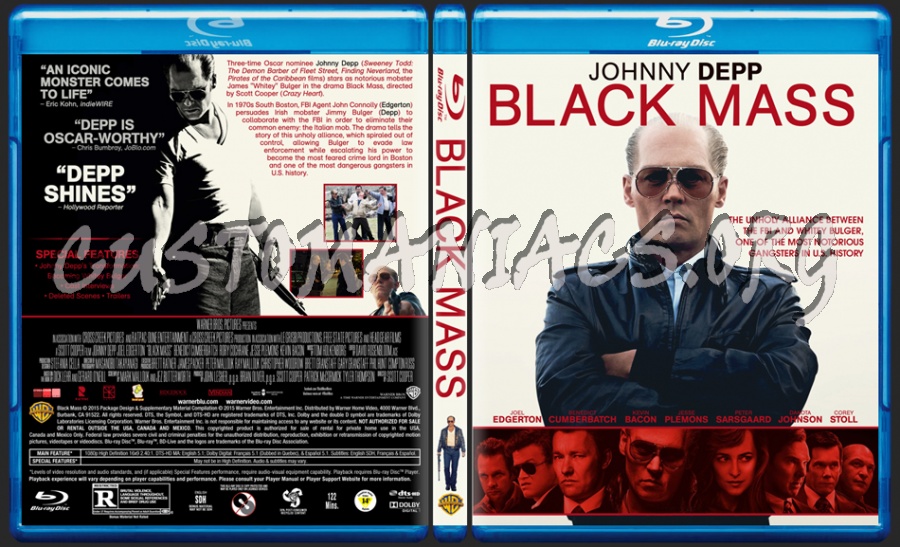 Black Mass dvd cover