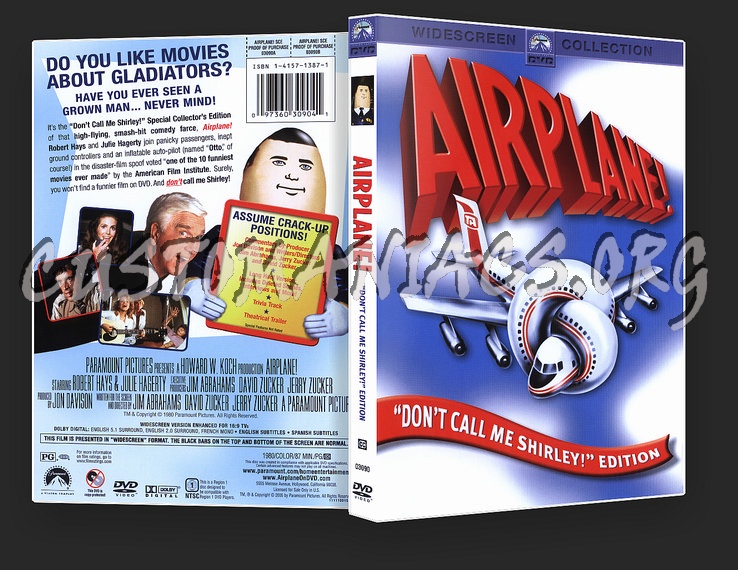 Airplane dvd cover