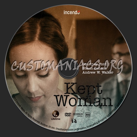 Kept Woman dvd label