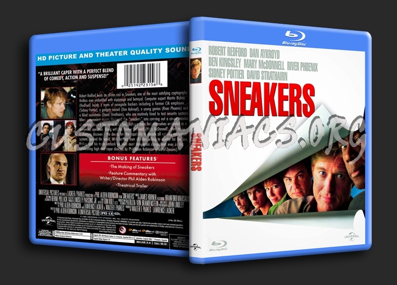 Sneakers blu-ray cover