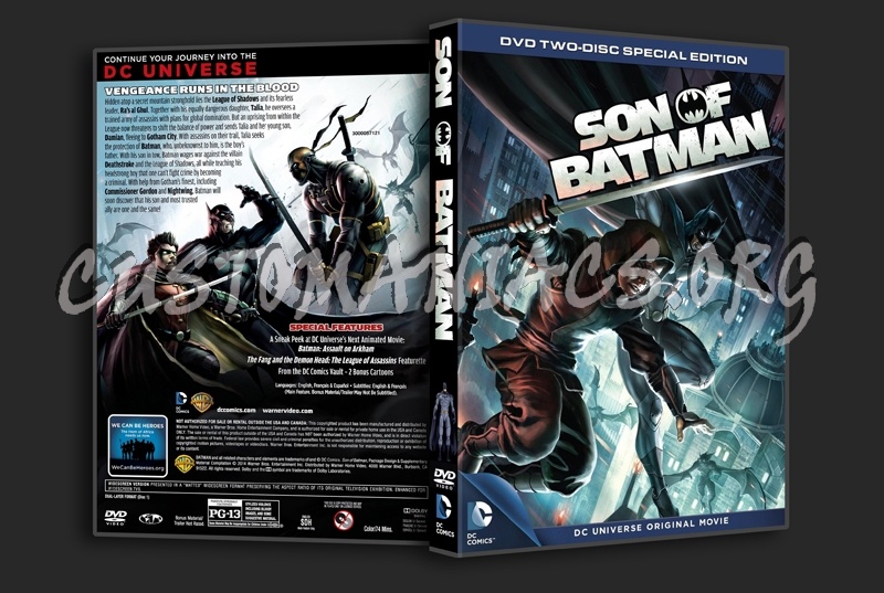 Son of Batman dvd cover