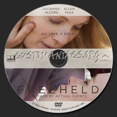 Freeheld (2015) dvd label
