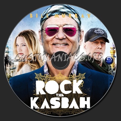 Rock The Kasbah (2015) blu-ray label