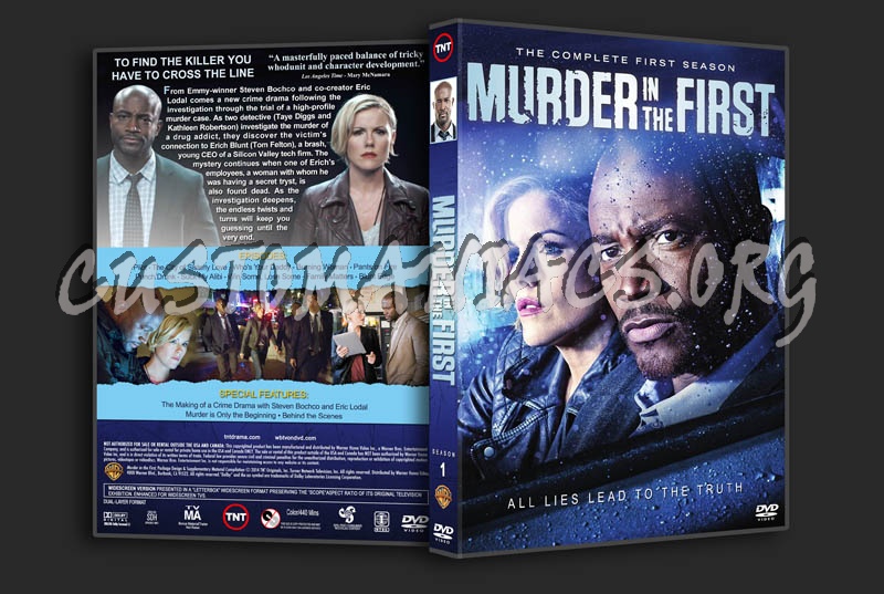 Murder in the First - Season 1 dvd cover