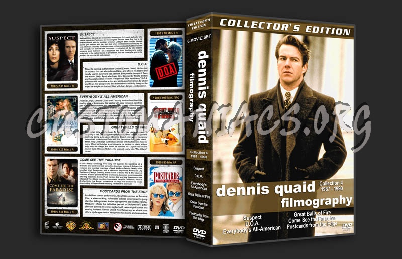 Dennis Quaid Film Collection - Set 4 (1987-1990) dvd cover