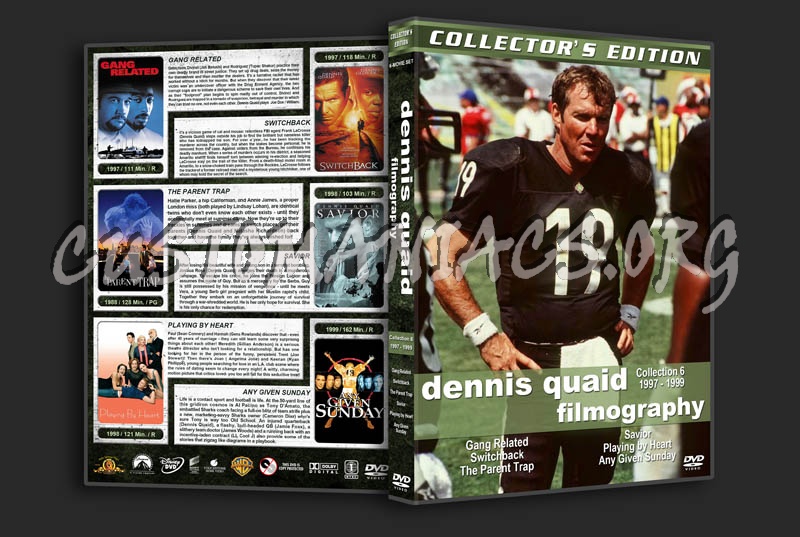 Dennis Quaid Film Collection - Set 6 (1997-1999) dvd cover