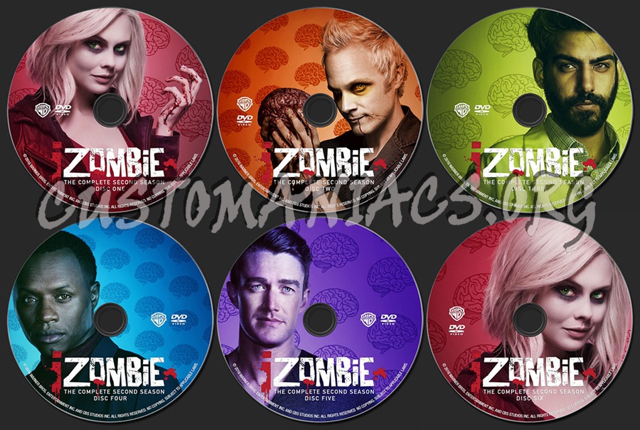 iZombie - Season 2 dvd label