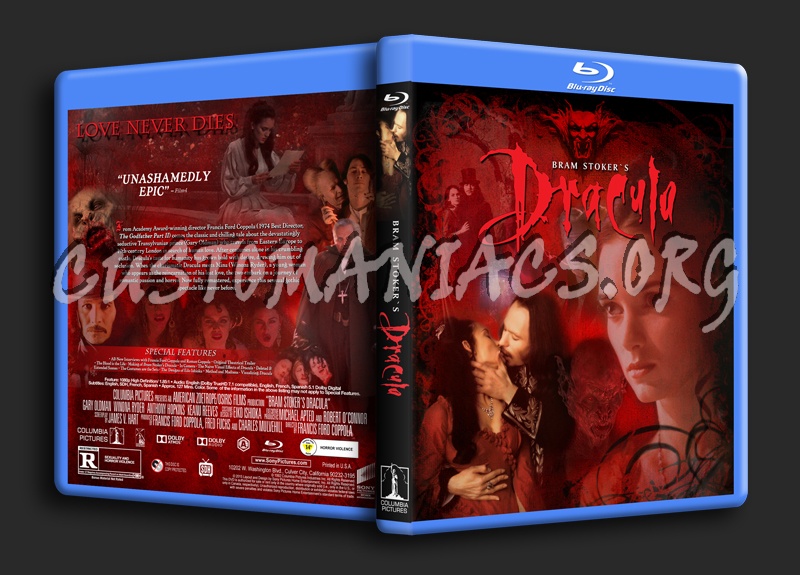 Bram Stoker's Dracula (1992) dvd cover