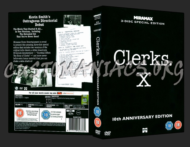 Clerks dvd cover