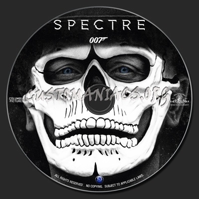 Spectre (2015) blu-ray label