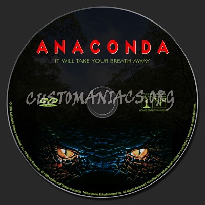 Anaconda dvd label