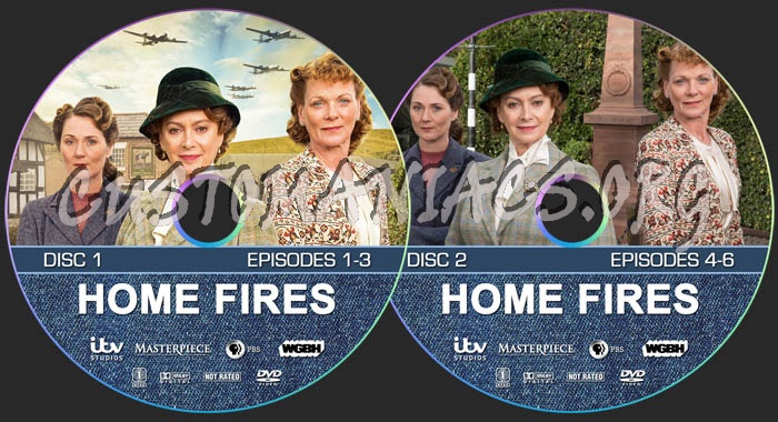 Home Fires - Season 1 dvd label