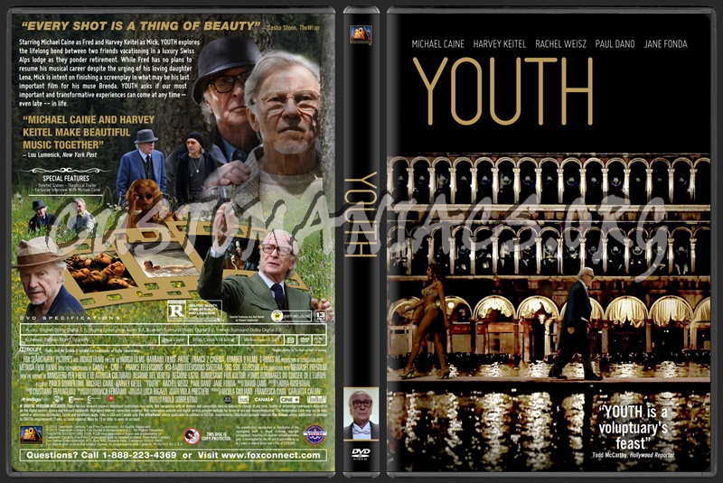 Youth (2015) dvd cover