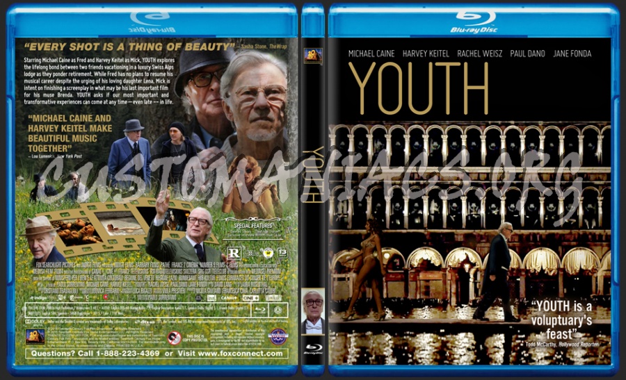 Youth (2015) dvd cover