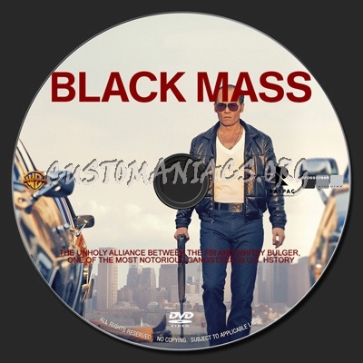 Black Mass (2015) dvd label