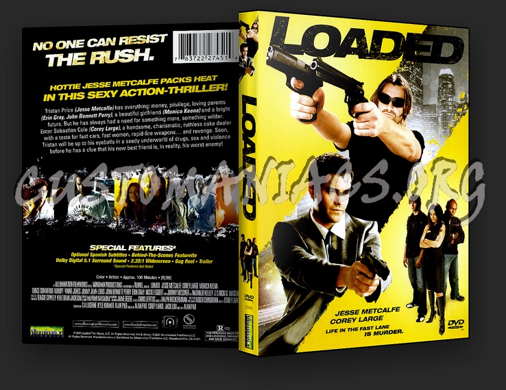 Loaded dvd cover