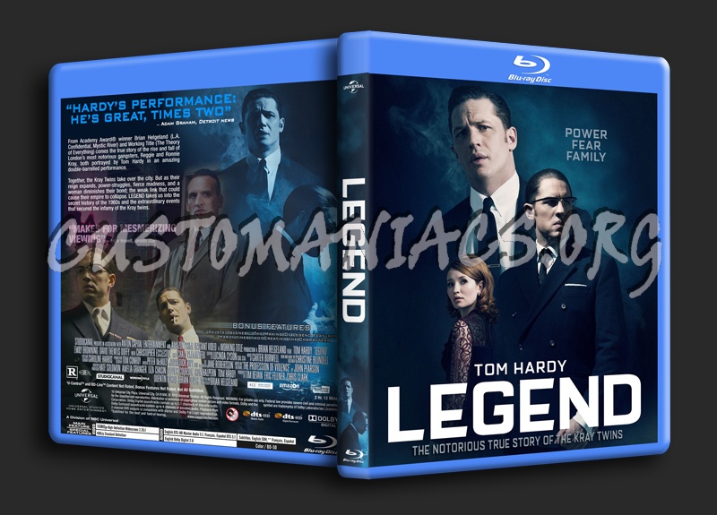 Legend (2015) dvd cover