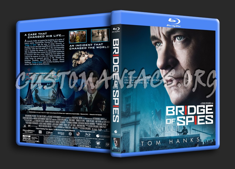 Bridge Of Spies dvd cover
