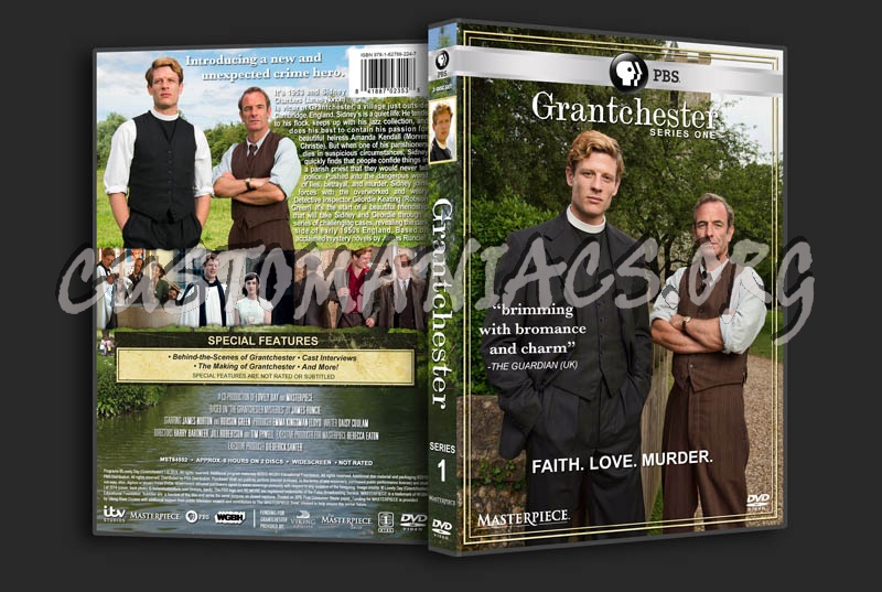 Grantchester - Series 1 dvd cover