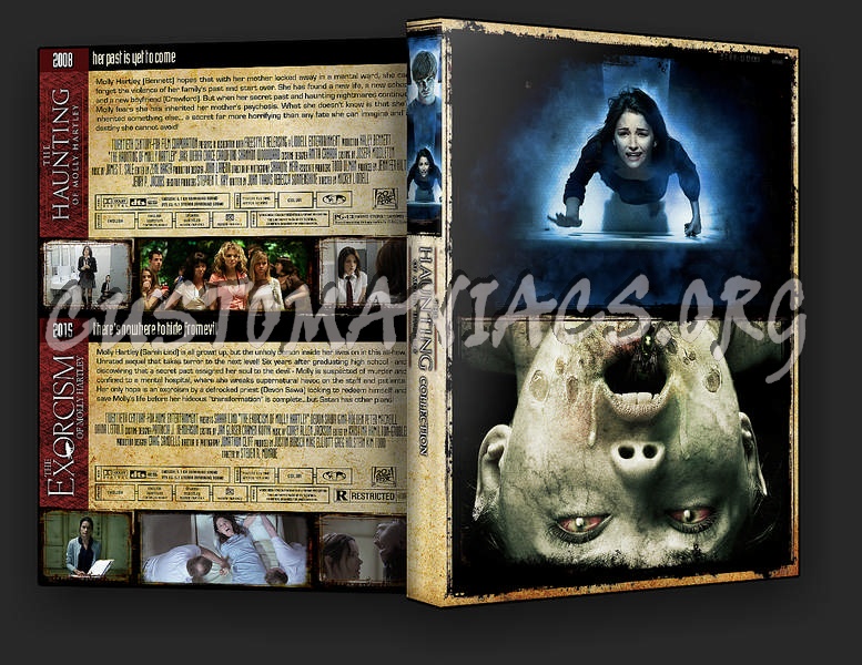 The Legends of Horror - The Haunting of Molly Hartley Collection dvd cover