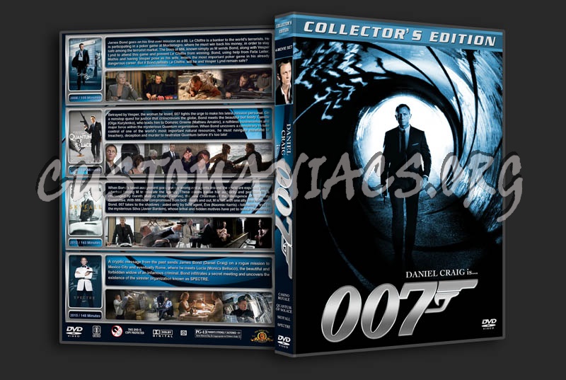 007 Daniel Craig Collection dvd cover