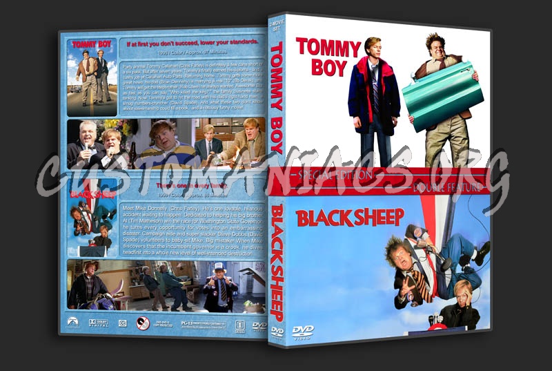 Tommy Boy / Black Sheep Double Feature dvd cover